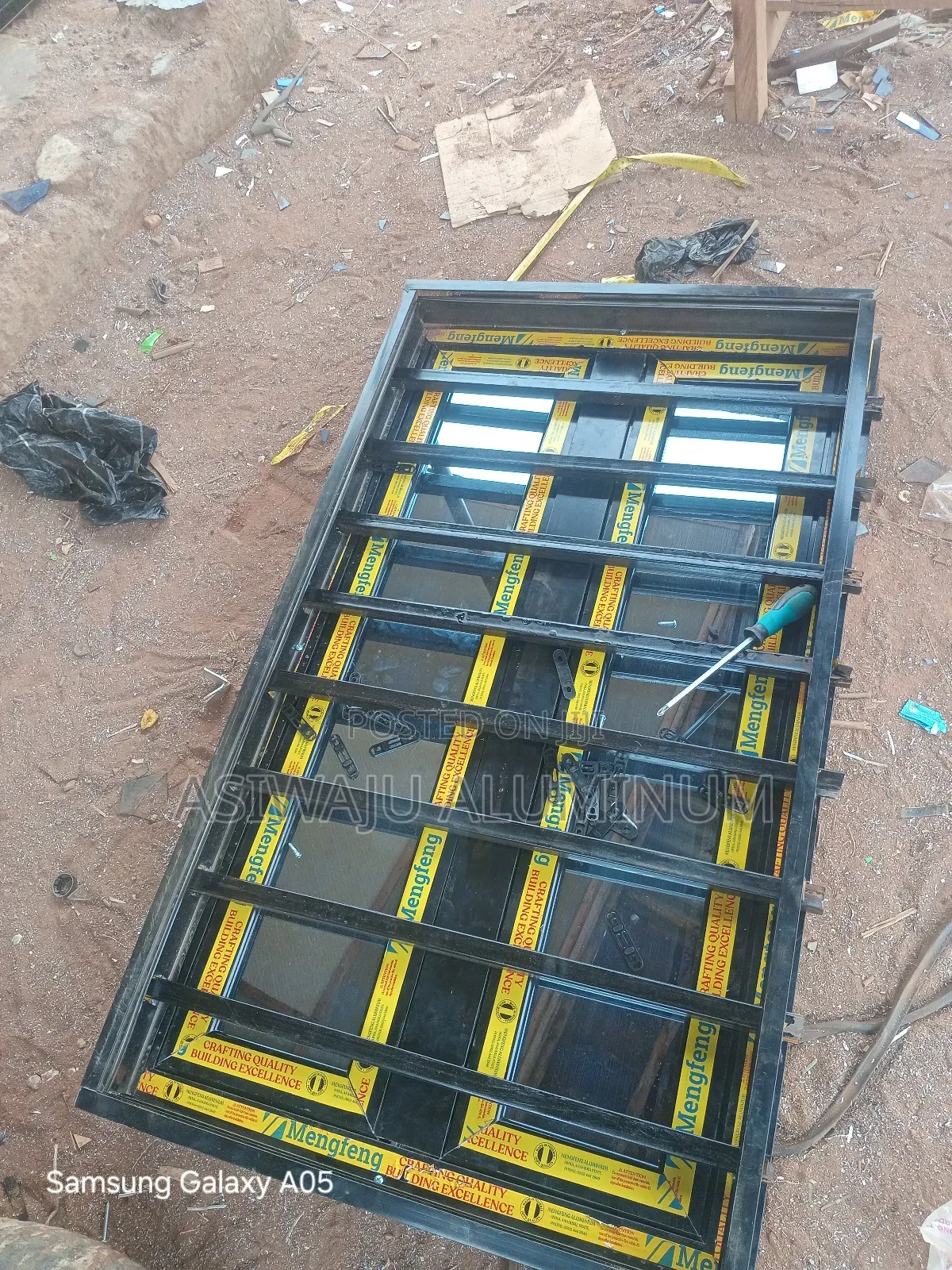 Casement Window With Burglary