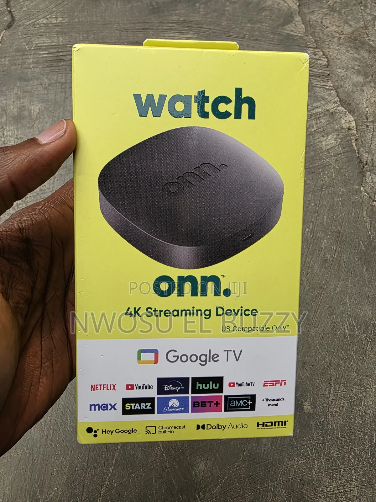Onn 4k Streaming Device