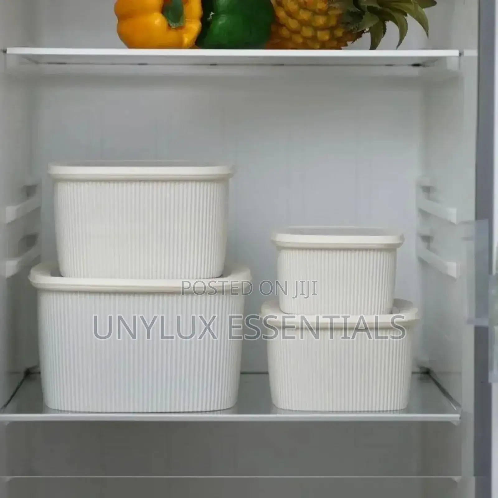 4pcs Rectangular Food Storage Container
