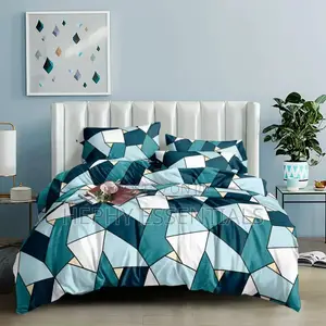 7x7 Bedsheets With 4 Pillowcase and Duvet Set