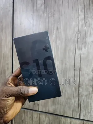 New Samsung Galaxy S10 Plus 128 GB Black