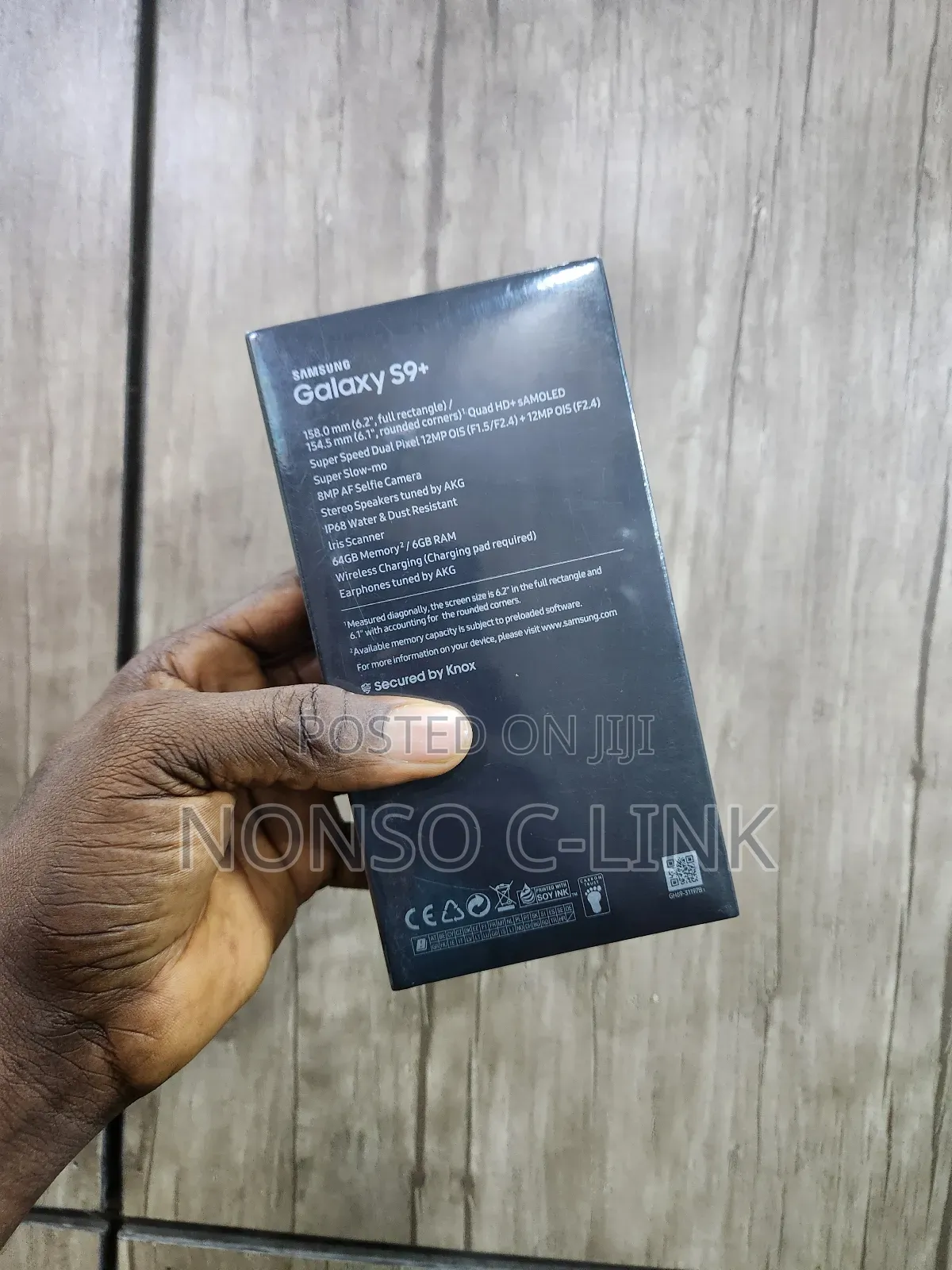 New Samsung Galaxy S9 Plus 64 GB Black