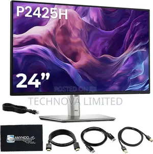 Dell P2425h 24 Inch Full Hd Monitor, 100hz, Ips, 99% Srgb, Usb-c