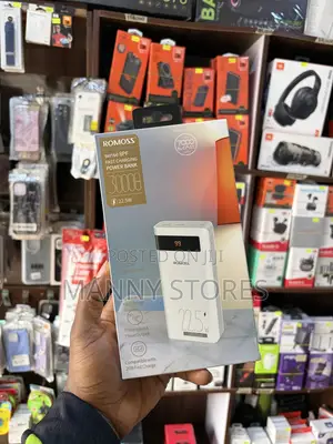 Romoss 30,000 Mah Power Bank (22.5w) With Display.