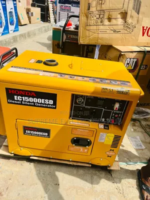 Brand New Honda Ec15000esd 10kva Semi Silent Diesel Generator