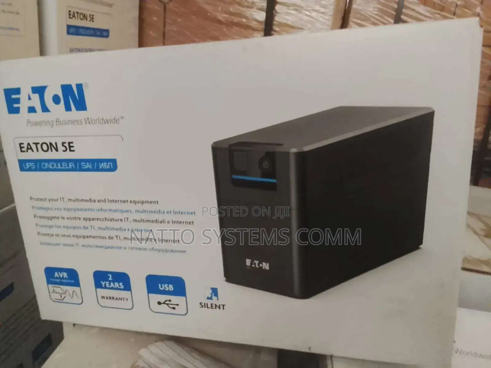 Eaton Ups 700kva Backup 700va 5e