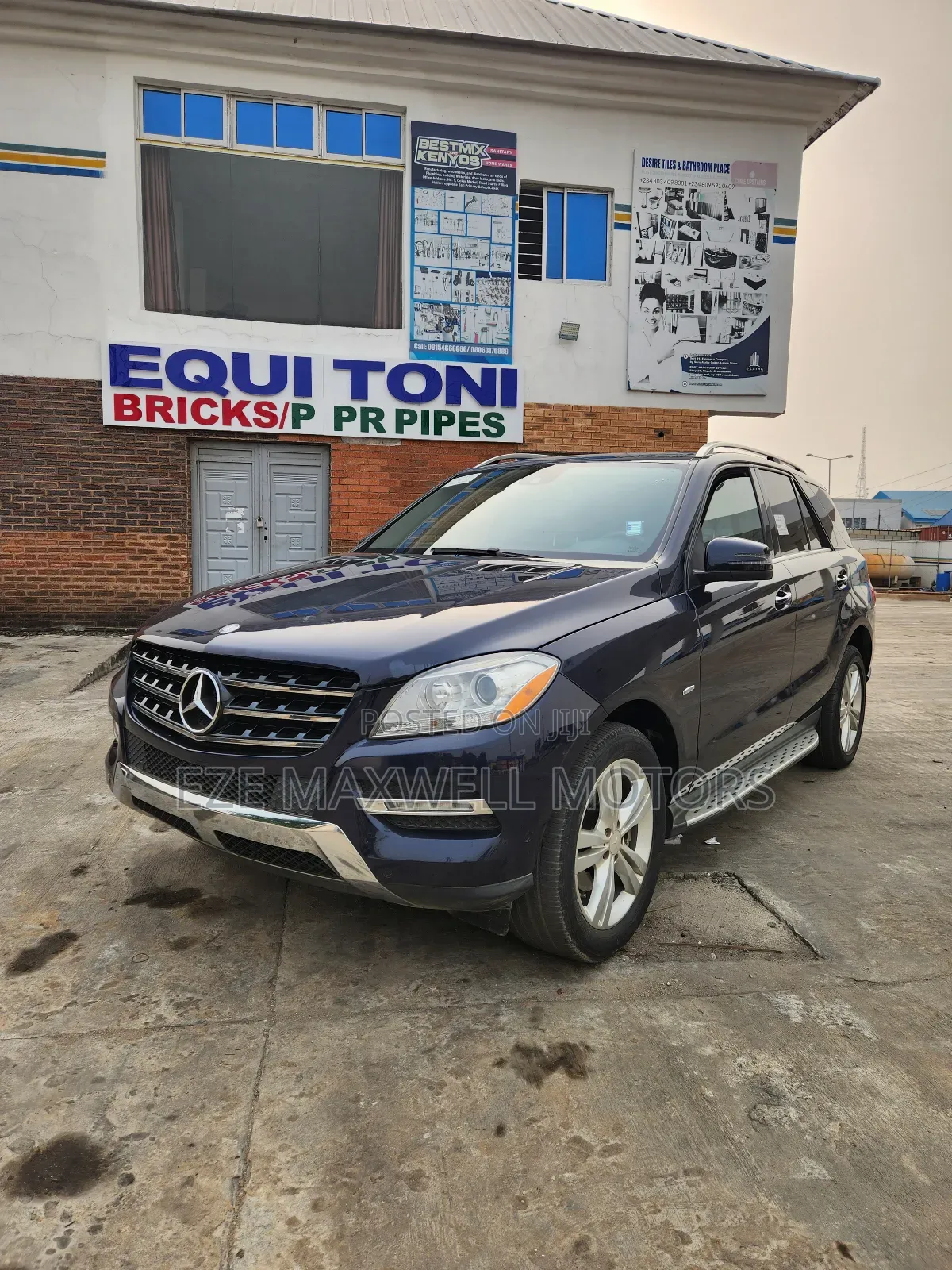 Mercedes-Benz M Class ML 350 4Matic 2012 Blue