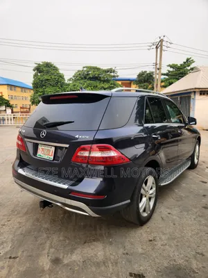 Mercedes-Benz M Class ML 350 4Matic 2012 Blue