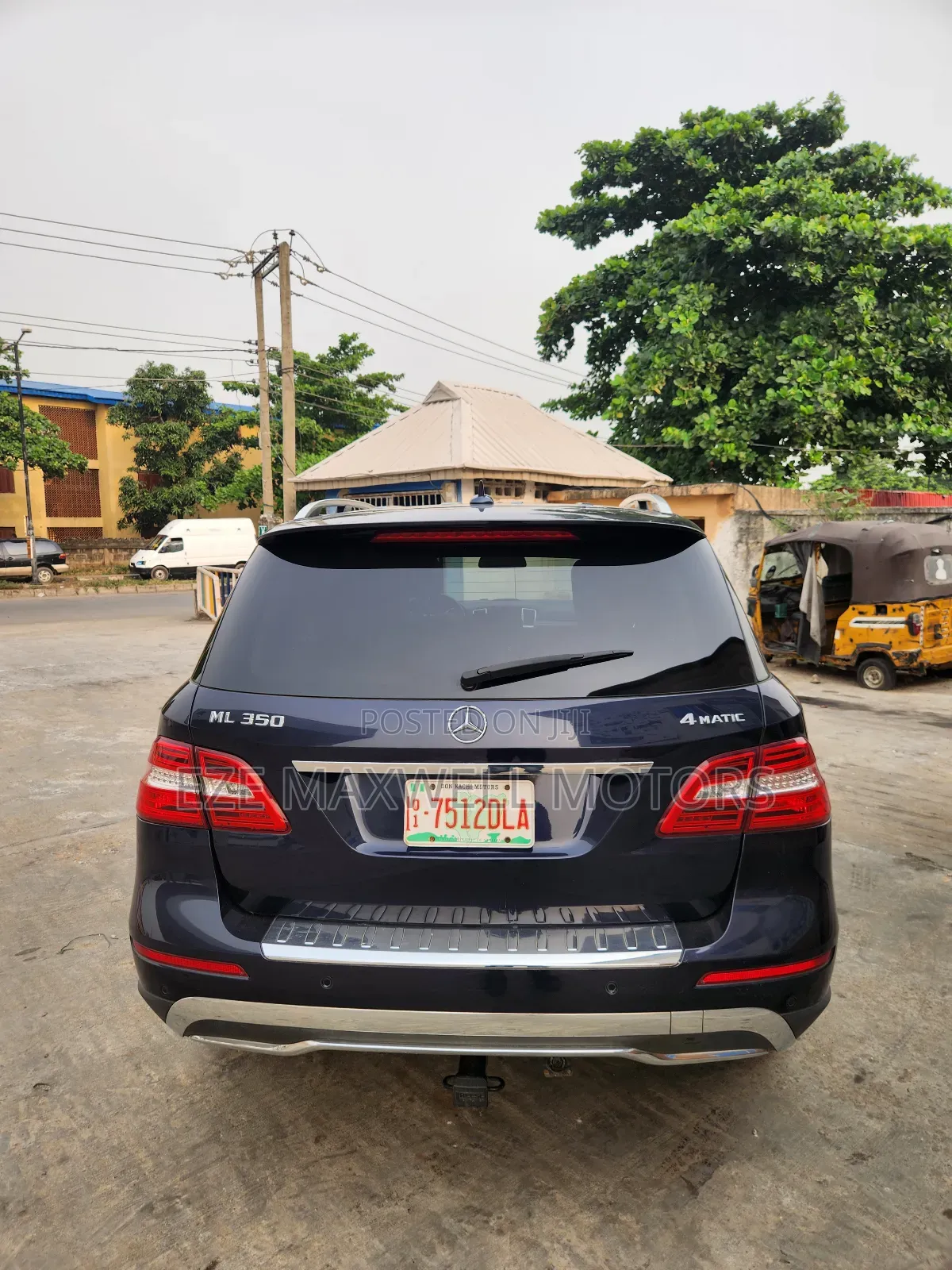 Mercedes-Benz M Class ML 350 4Matic 2012 Blue