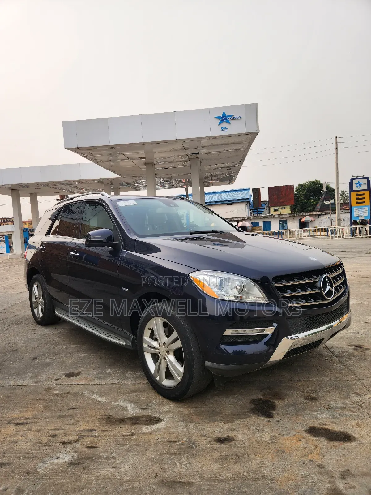 Mercedes-Benz M Class ML 350 4Matic 2012 Blue