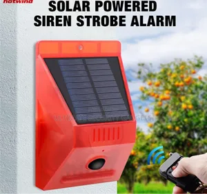 Solar Alarm With Remote Control