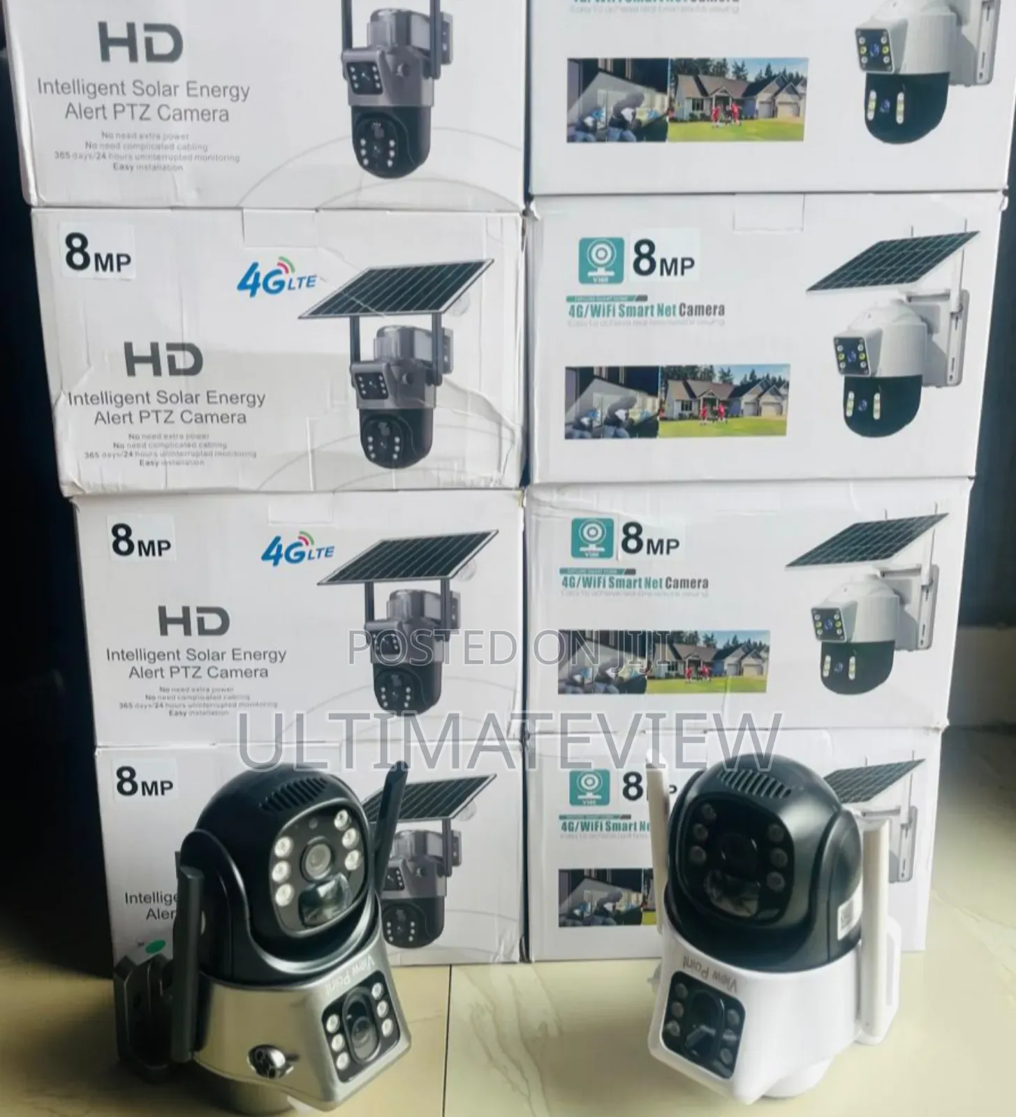 Smart CCTV Solar Camera 8mp Simcard
