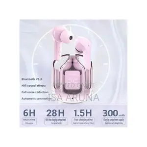 Ultrapods Max - Wireless Earbuds - Sleek in-Ear Sports Headset -Pink