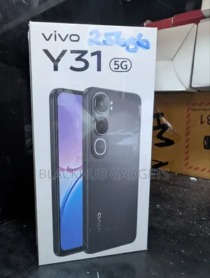 New Vivo Y31 5G 256 GB Black