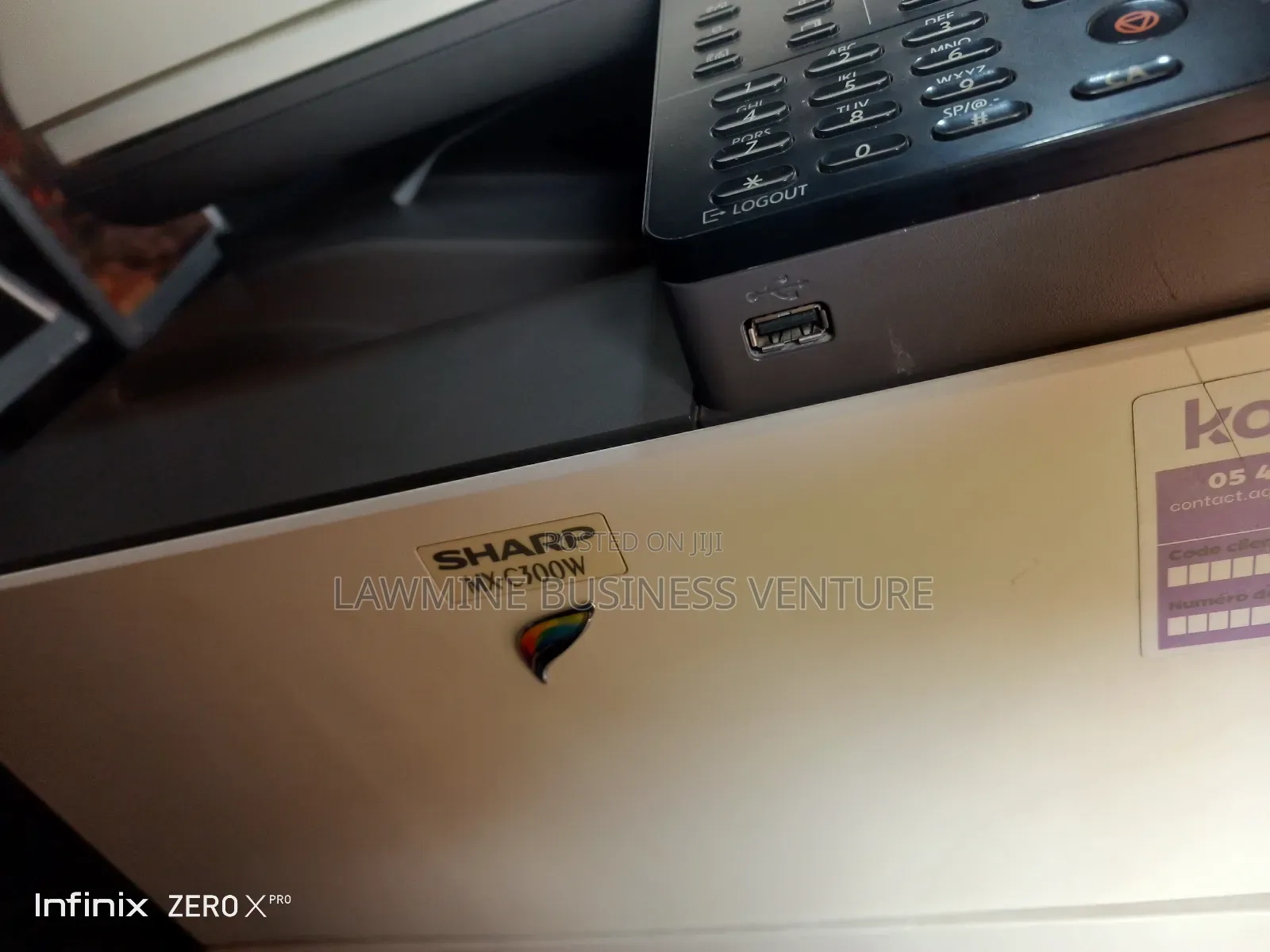Mini Di Sharp Mx-C300w Printer