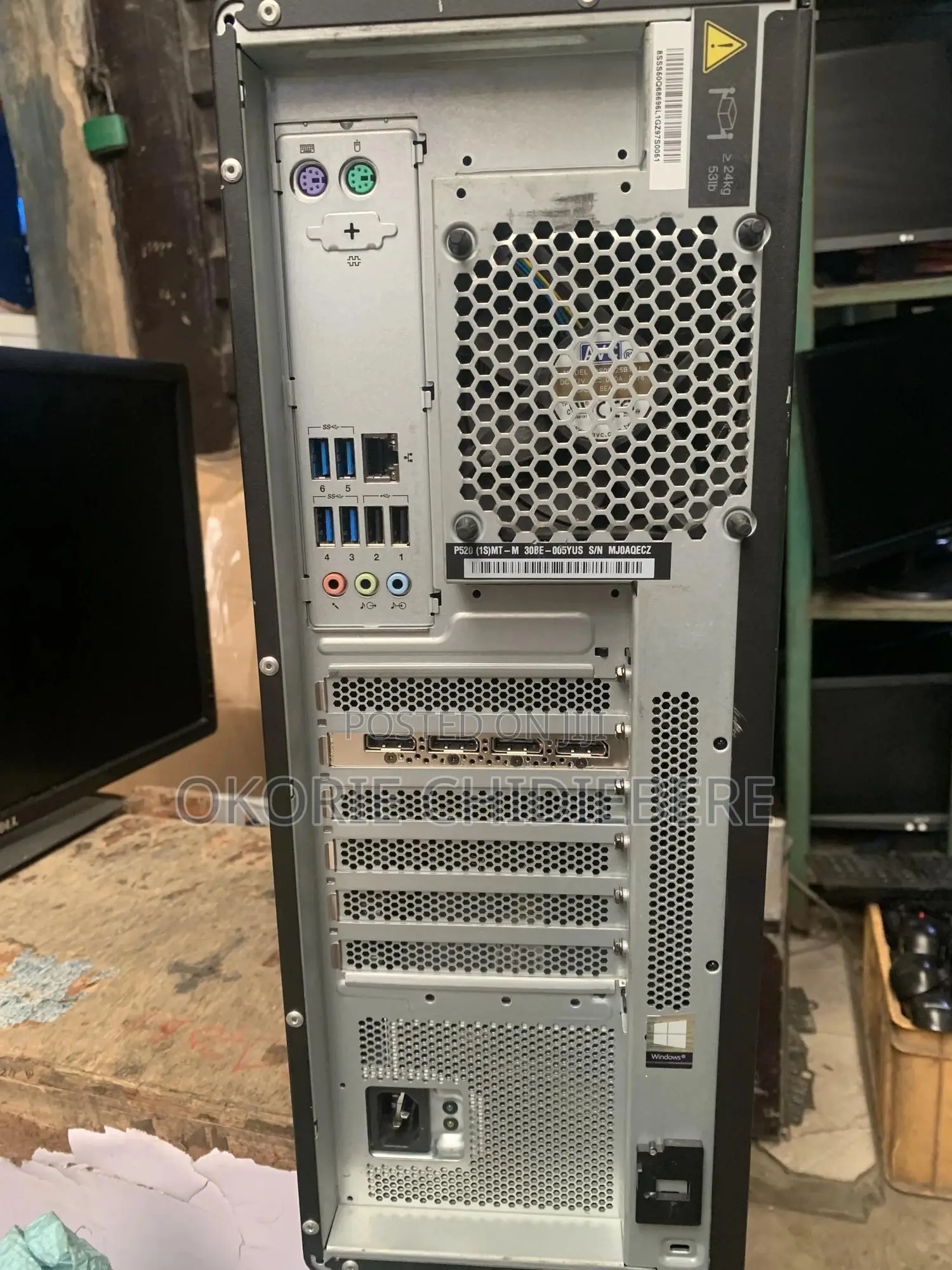 Desktop Computer Lenovo ThinkStation P520 64GB Intel Xeon HDD 1T