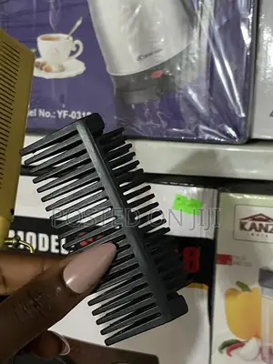 Gold Ceramic Professional Press Comb