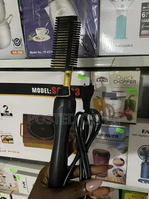 Gold Ceramic Professional Press Comb