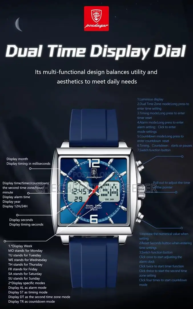 Latest Poedagar Watch