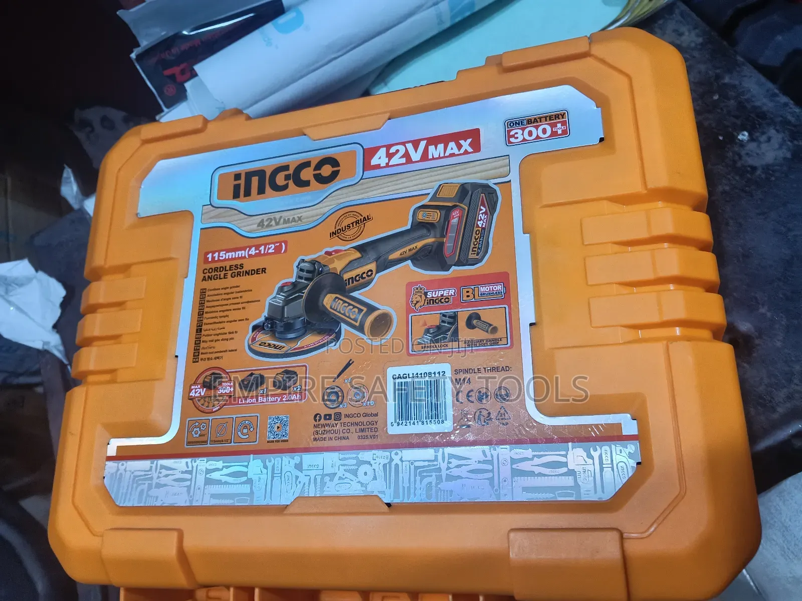 Battery Ingco Grinder