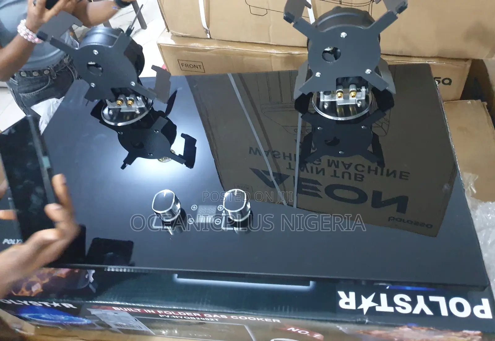 Polystar Pv-Nyqb2002t Gas Cooking Hob (2 Burner)