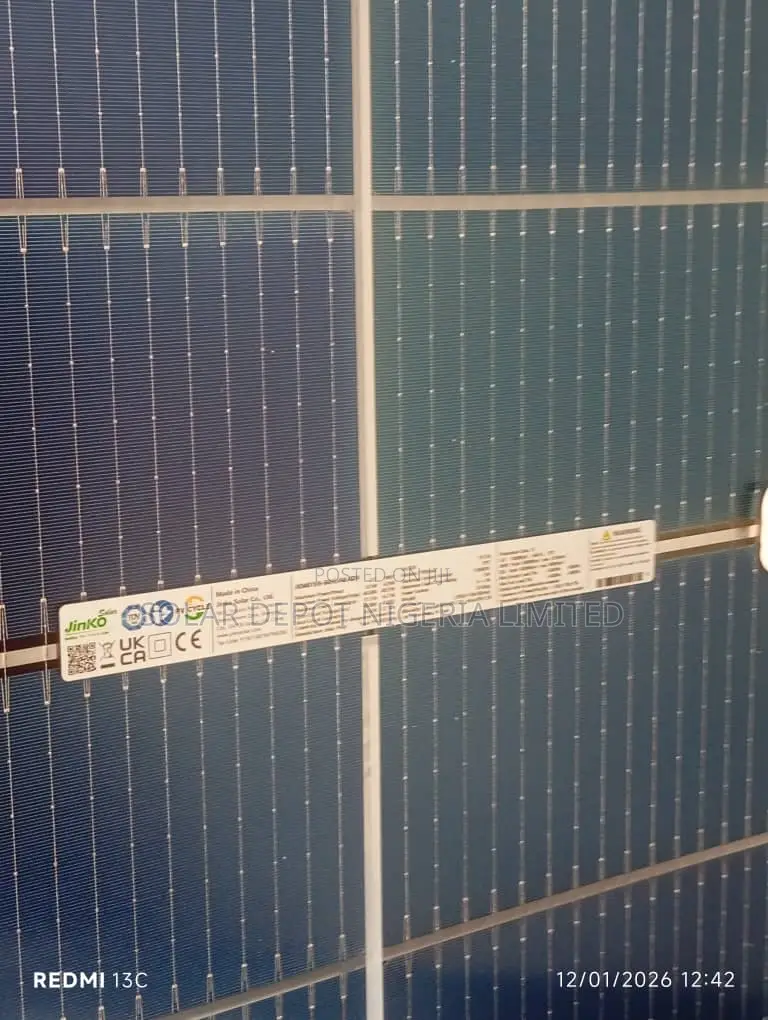 615watts Jinko Bifacial Solar Panel