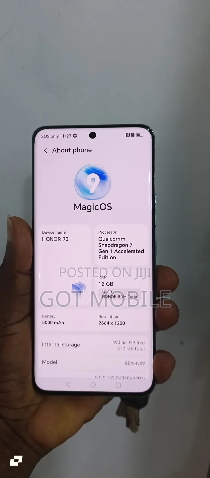 Honor 90 5G 512 GB Blue
