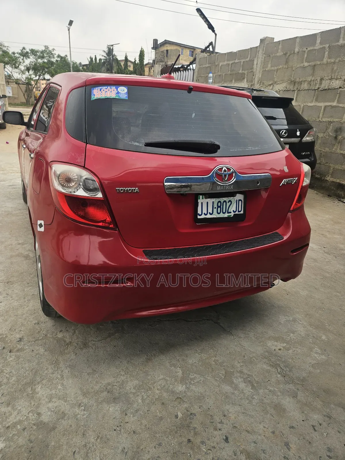 Toyota Matrix 2009 Red