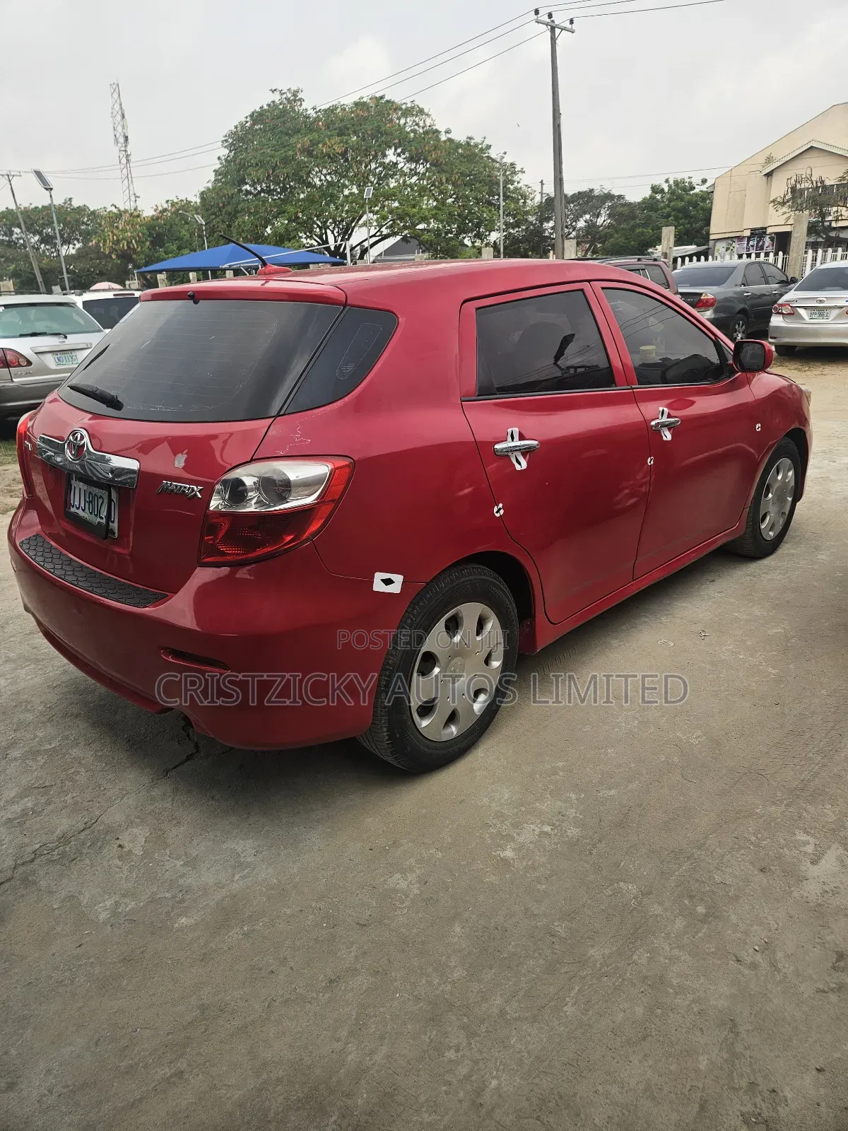 Toyota Matrix 2009 Red