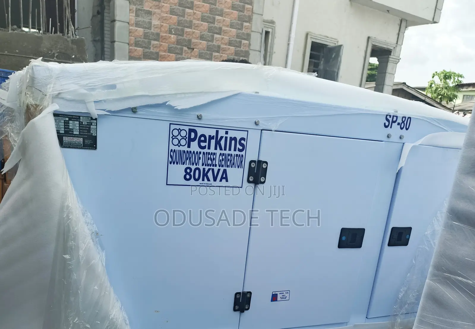 Perkins 80kva Silent Power Gen