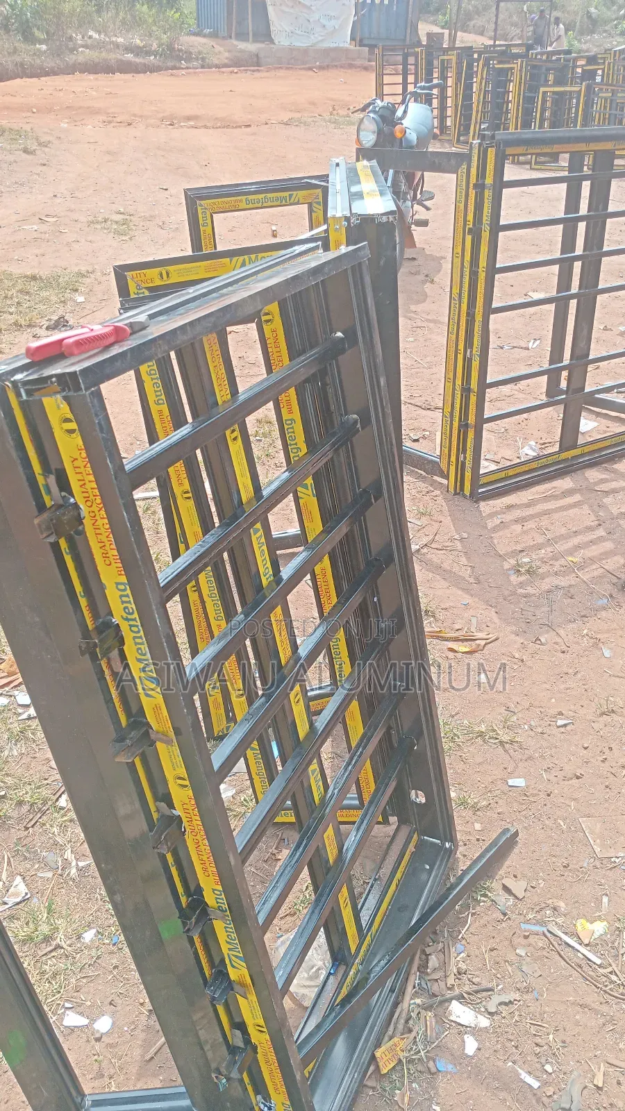 Casement Frame With Burglary