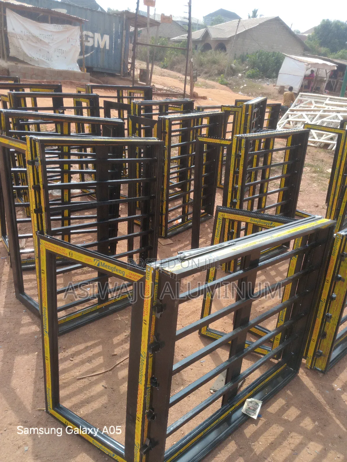 Casement Frame With Burglary