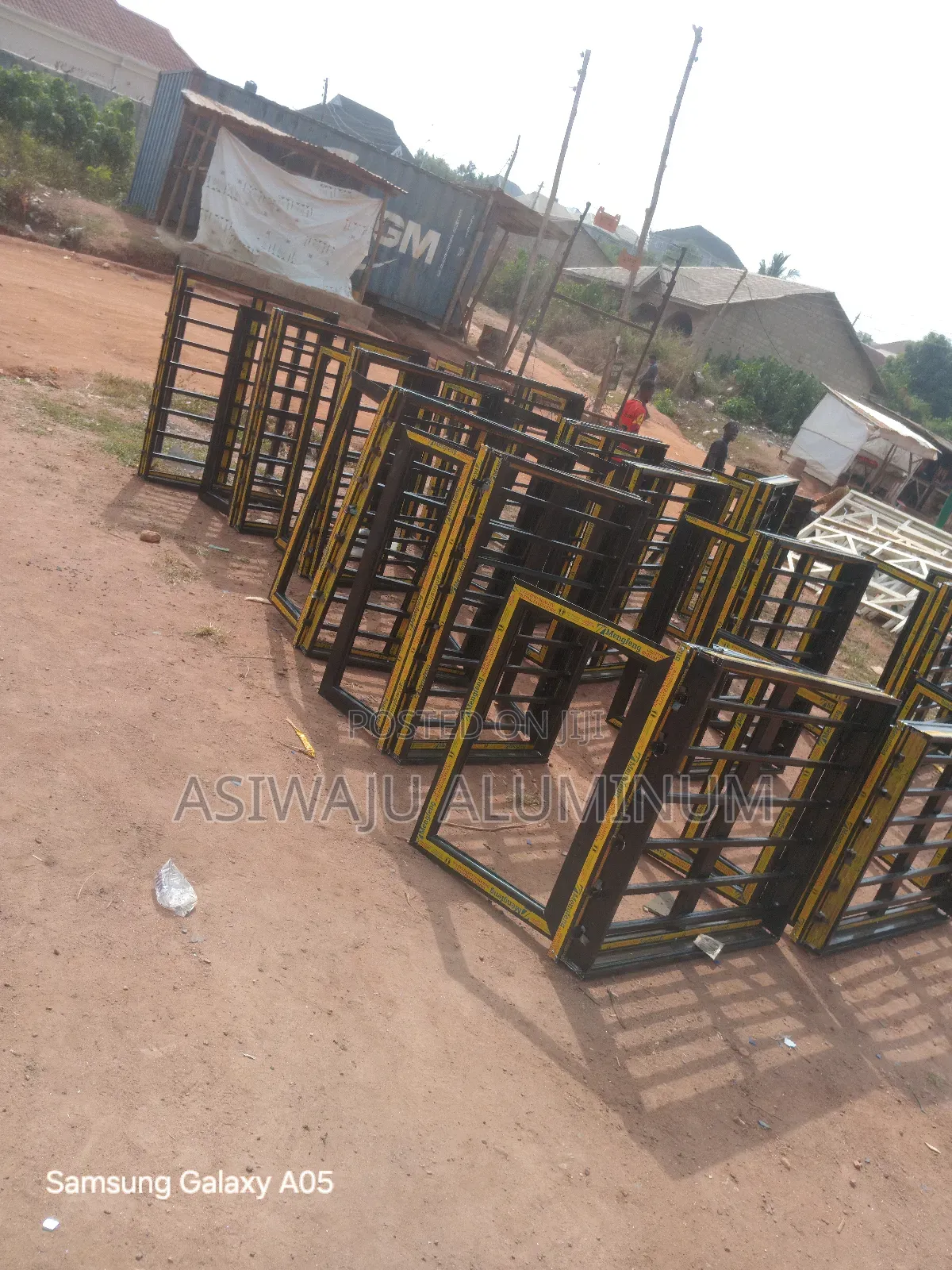 Casement Frame With Burglary