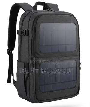 Large Travel Bag With Solar Panel