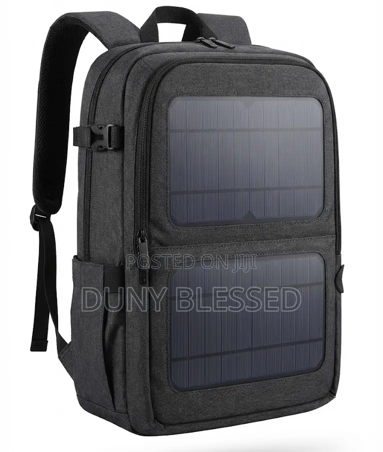 Large Travel Bag With Solar Panel