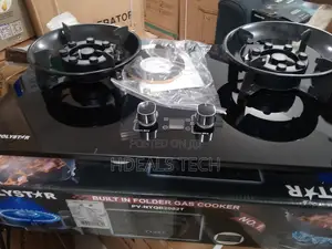 Polystar Two Burner Domestic Gas Hob With Balanced Flame Output