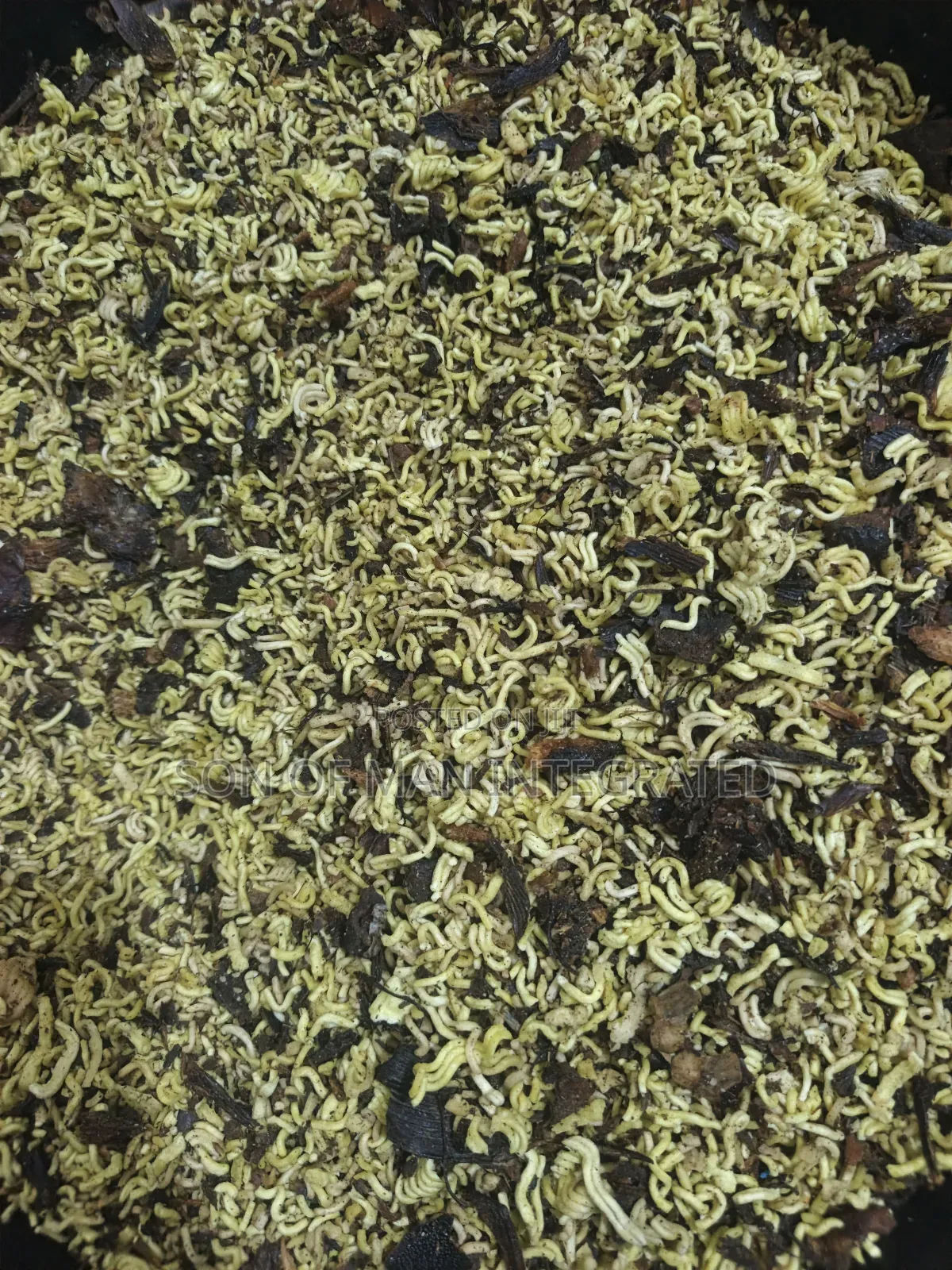 Indomie Waste With Dried Catfish