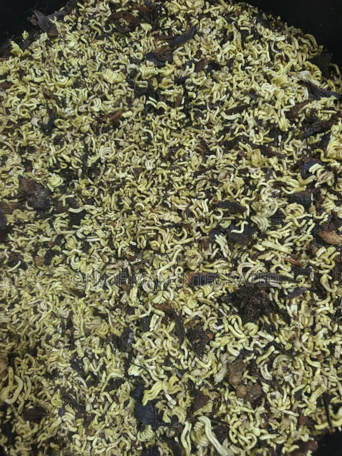 Indomie Waste With Dried Catfish