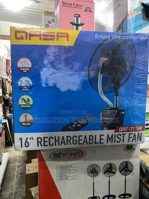 18 Inches Ac/Dc Qasa Rechargeable Mist Standing Fan in Ikeja - Home ...