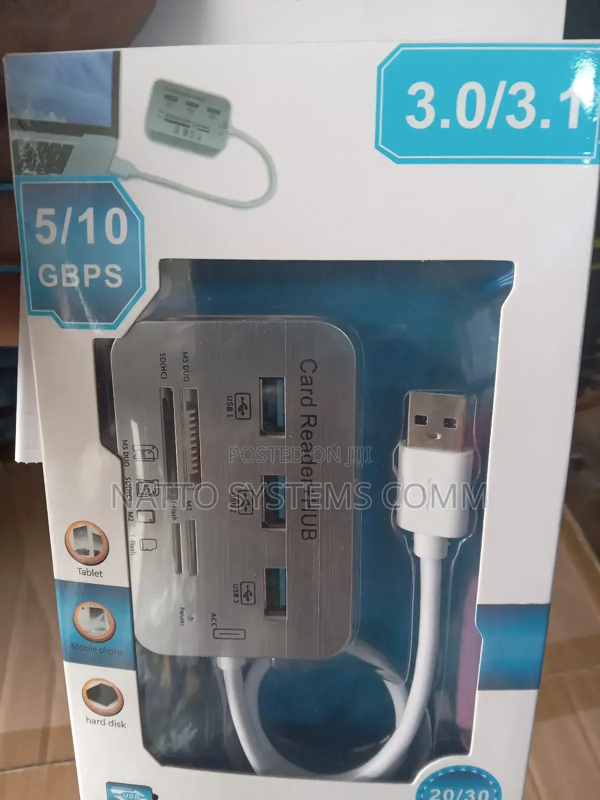 Card Reader Plus Hub