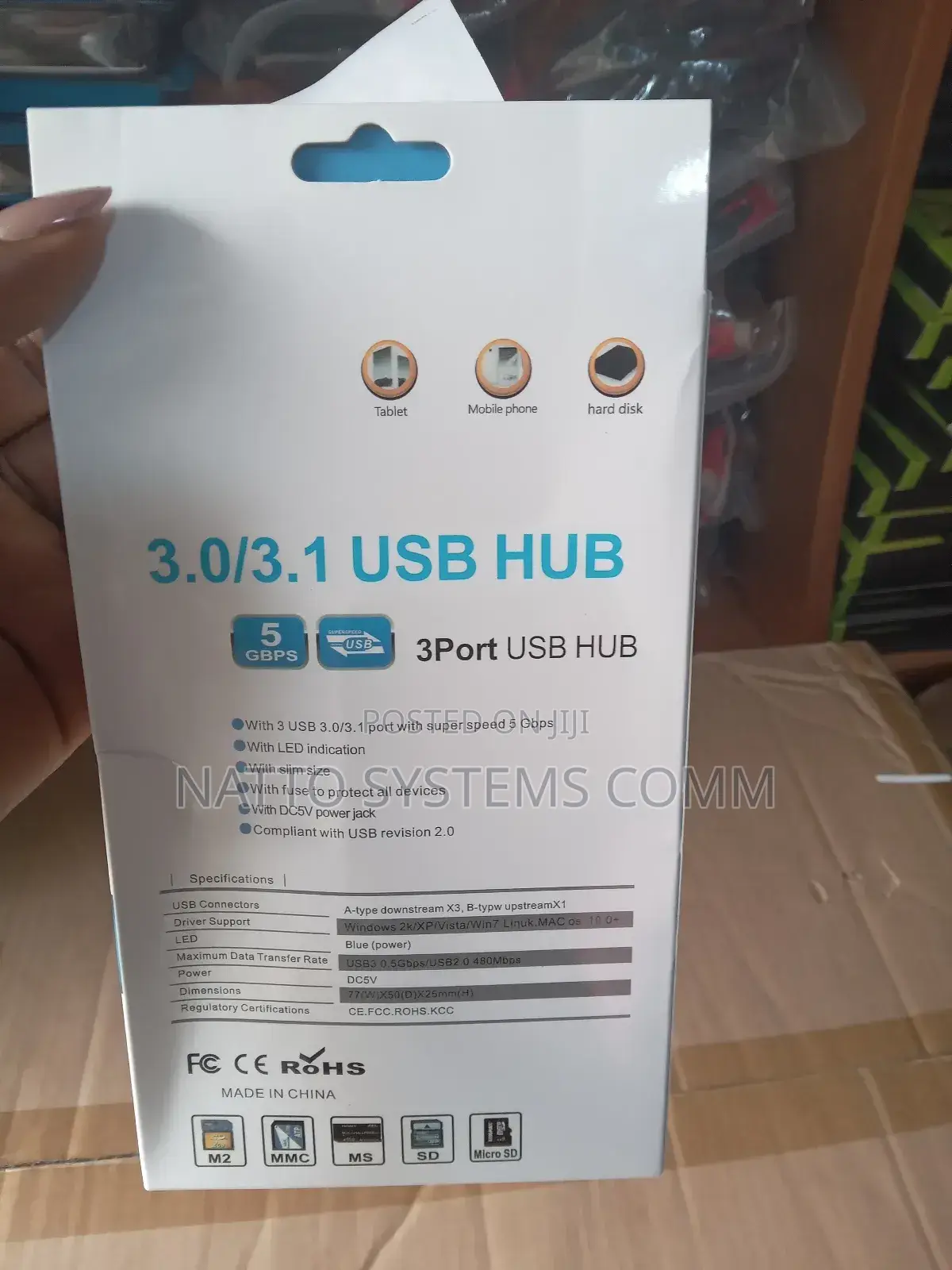 Card Reader Plus Hub