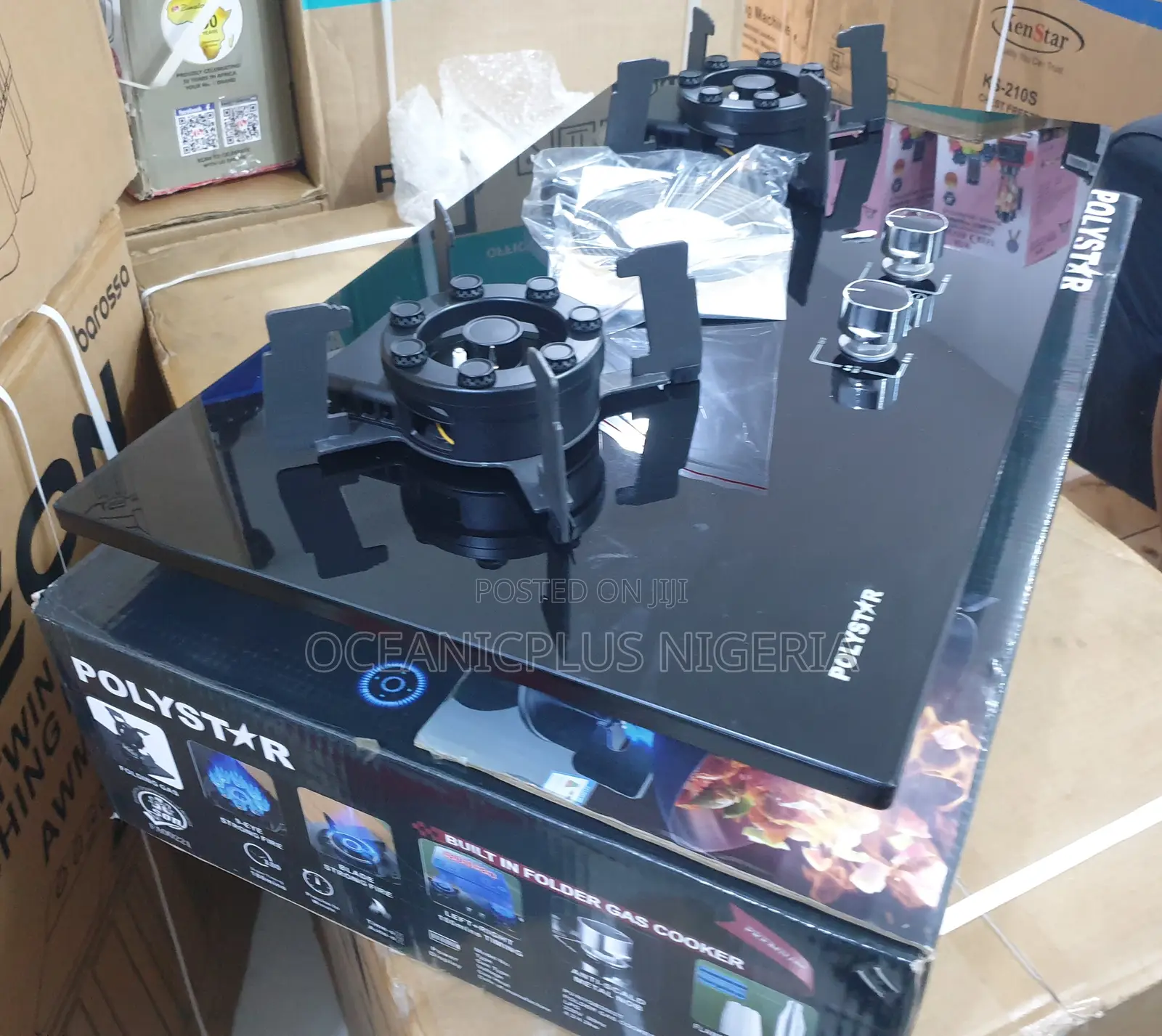 Two Burner Polystar Gas Hob for Modern Kitchens