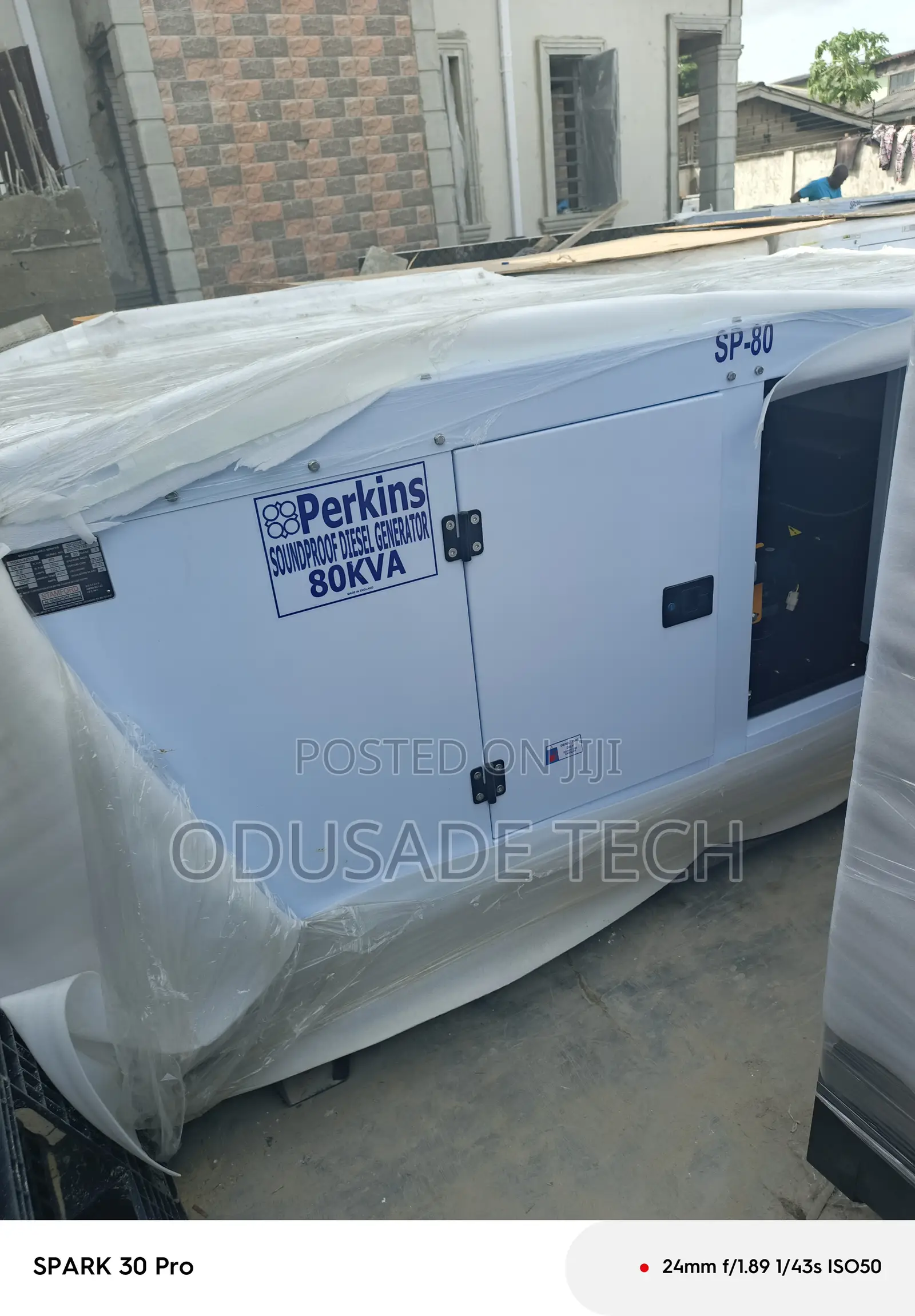 Perkins 80kva Generator Pack