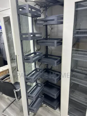 Luxury Kitchen Pull-Out Pantry With Warranty