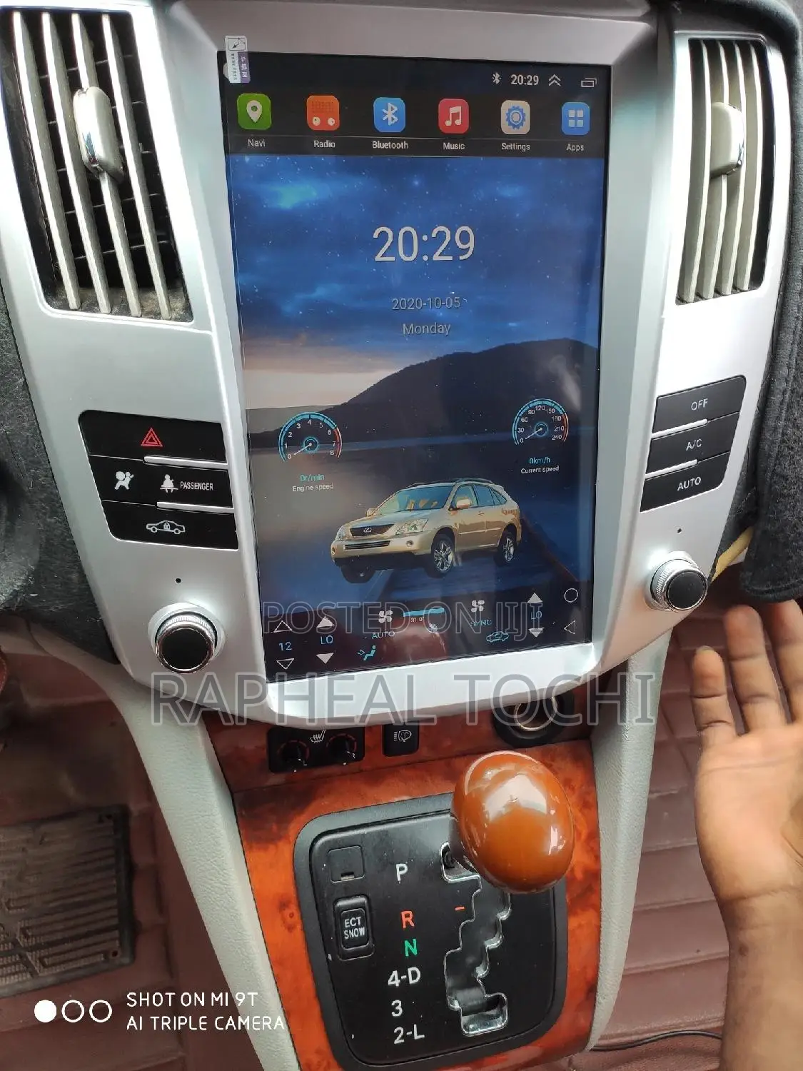 Lexus Rx330 Android Video Player