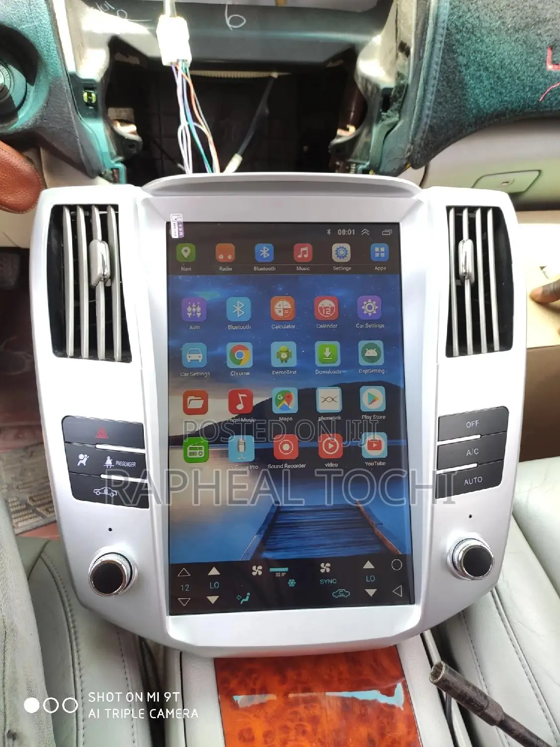 Lexus Rx330 Android Video Player