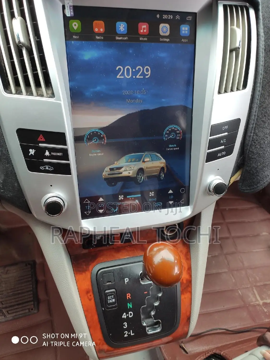 Lexus Rx330 Android Video Player