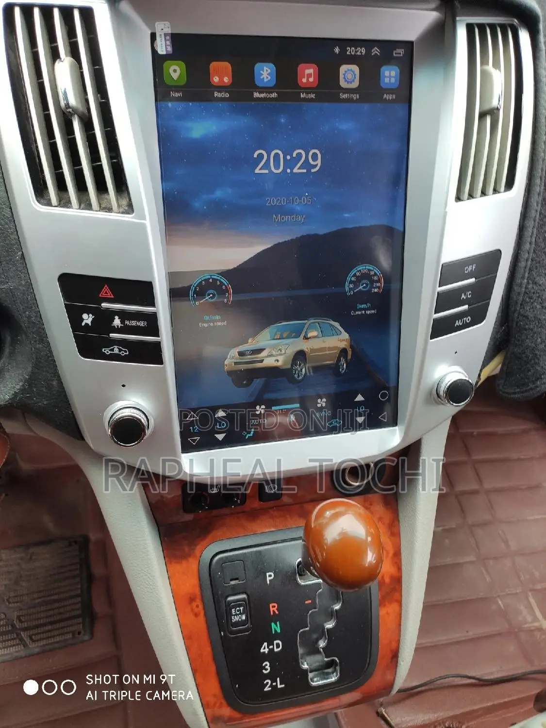 Lexus Rx330 Android Video Player