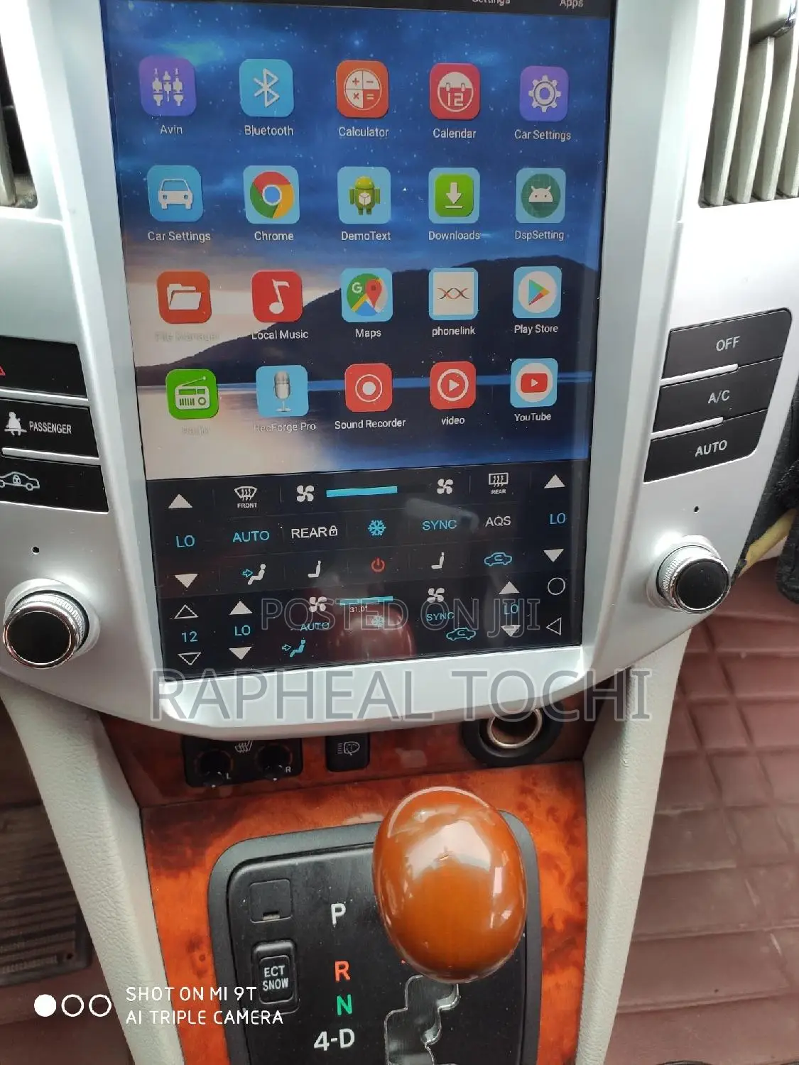 Lexus Rx330 Android Video Player