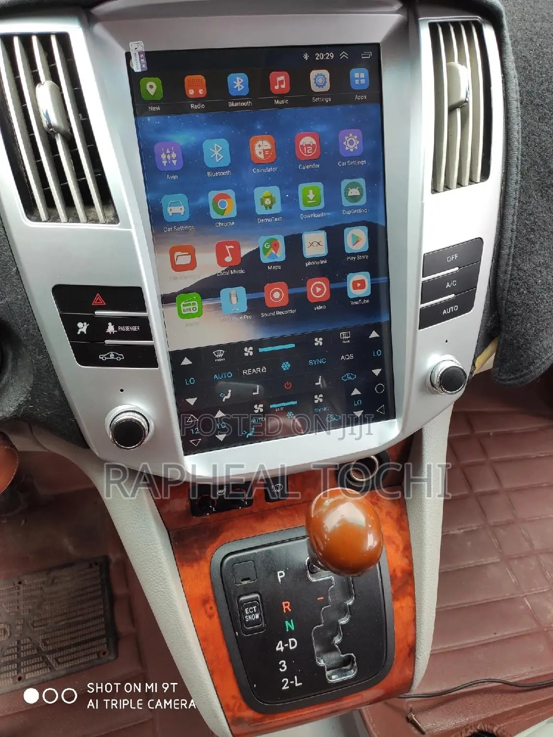 Lexus Rx330 Android Video Player